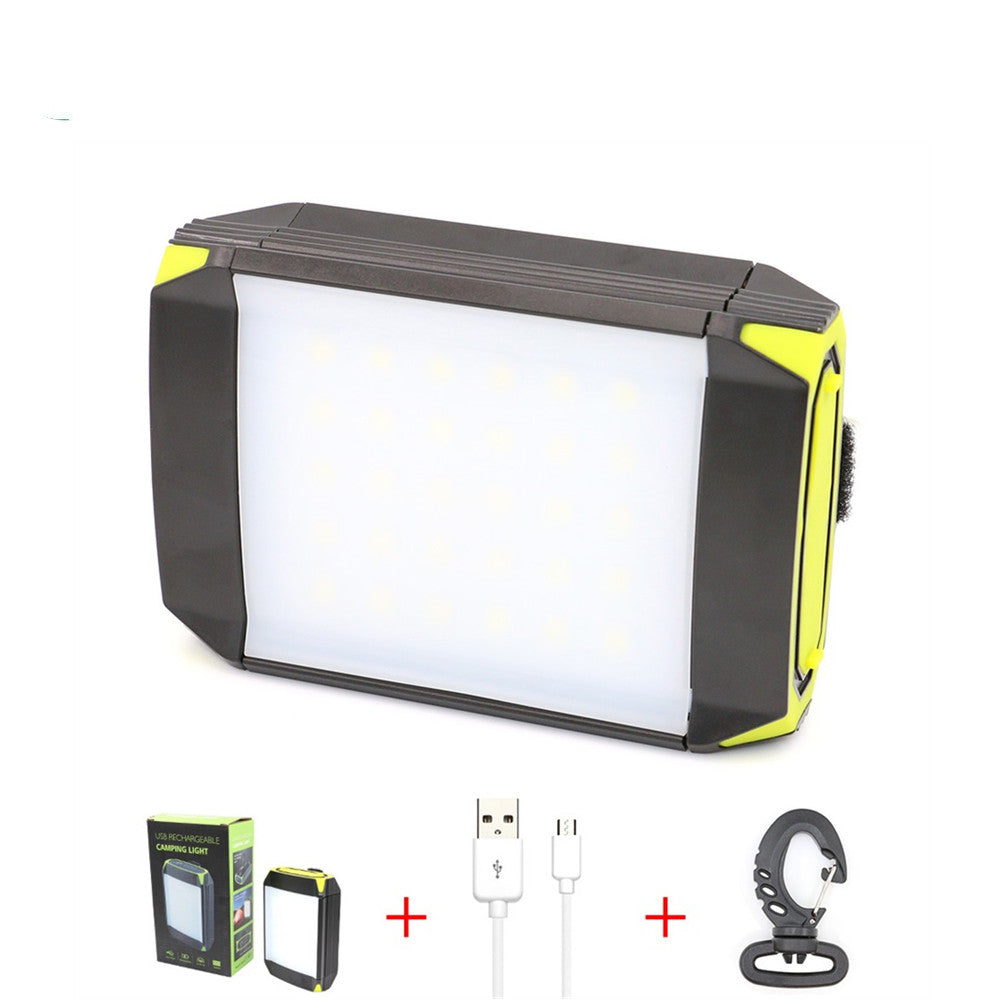 Campinglampa och Powerbank